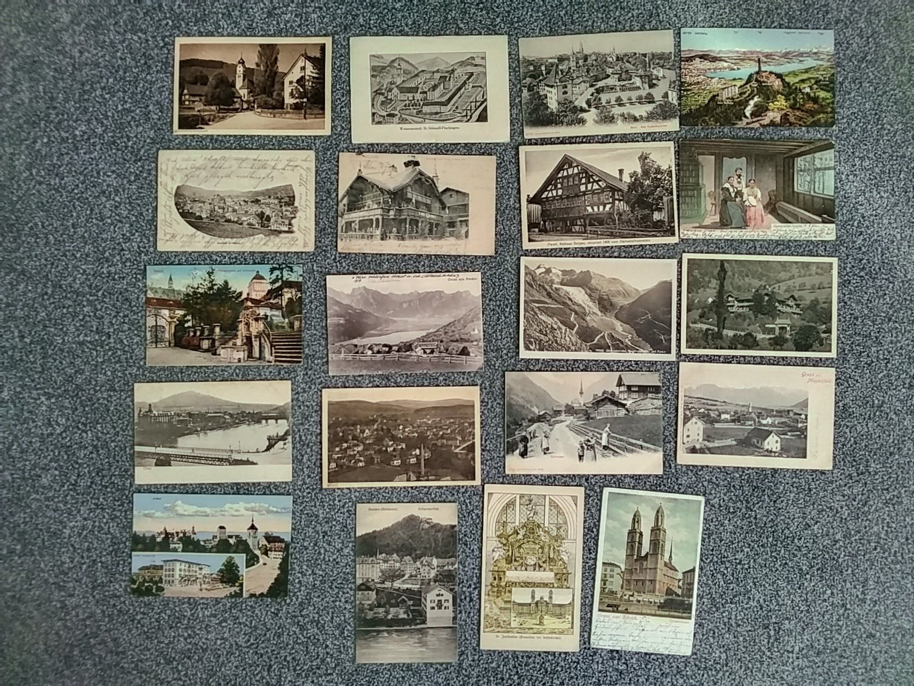 Cartoline postali: Sammlung Ansichtskarten Schweiz 100 Stück – Usato da Appenzell venduto da lama19 1