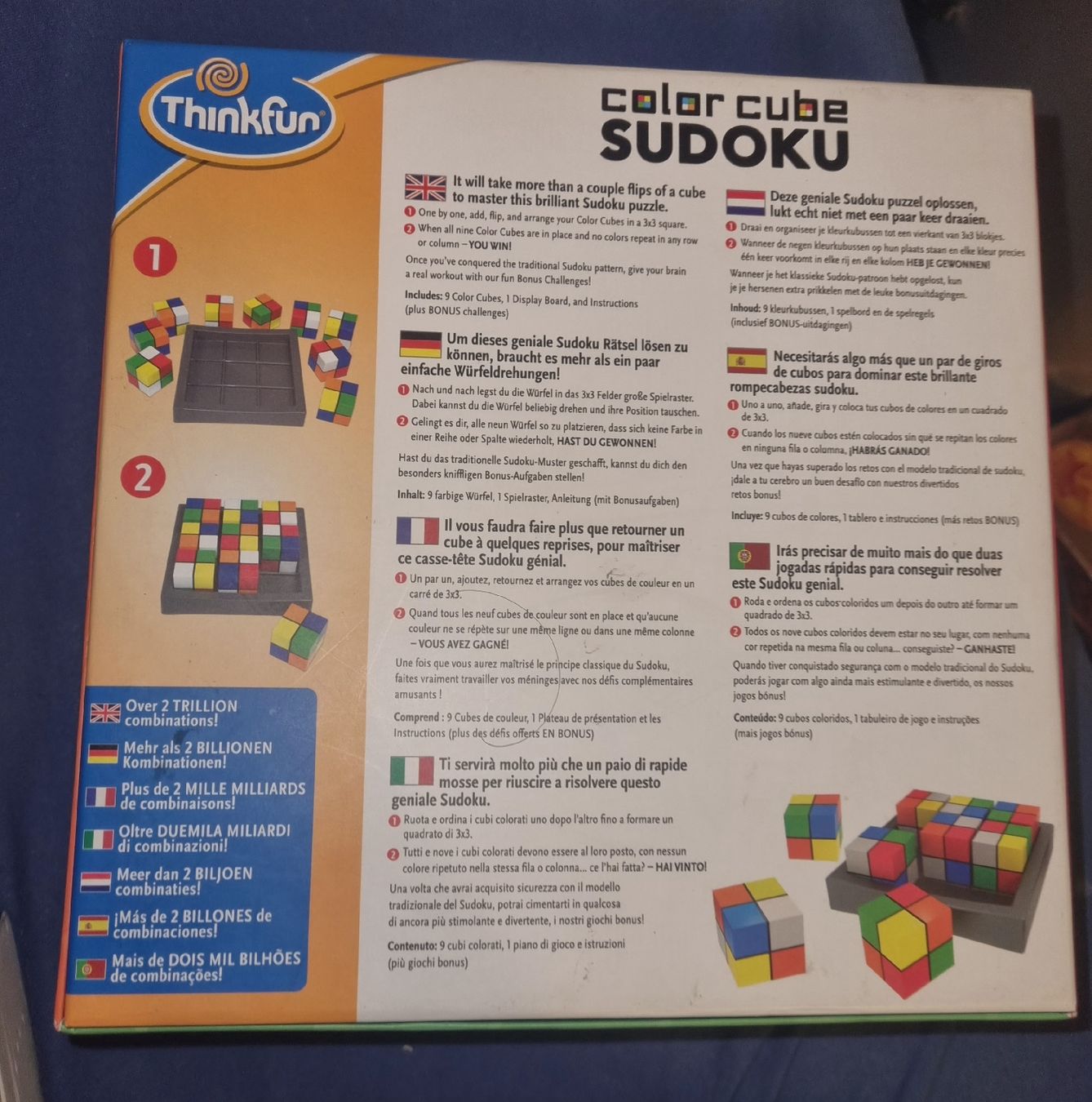 Giochi: Color Cube Sudoku ThinkFun jeu de réflexion – Usato da Fribourg venduto da jarmilka 6