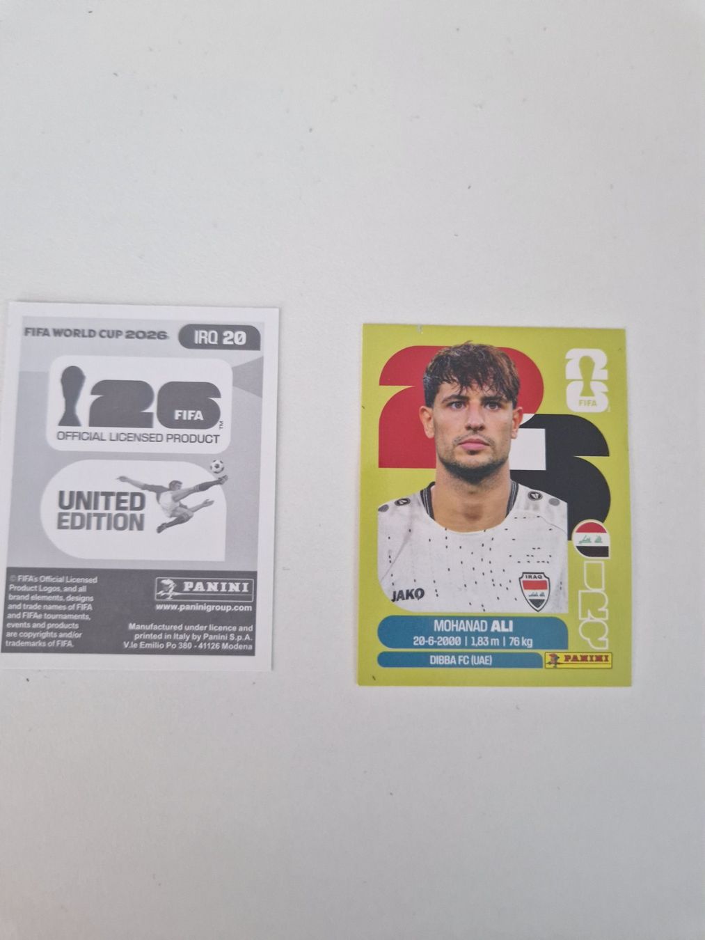Panini Carte collezionabili: Panini Sticker IRQ20 – Nuovo (secondo la descrizione) da Stüsslingen venduto da white_angel86