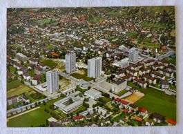 AK WETTINGEN AG, Teilansicht, Flugaufnahme