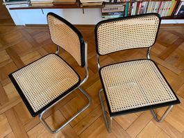 2 Stühle Freischwinger - INTERIO