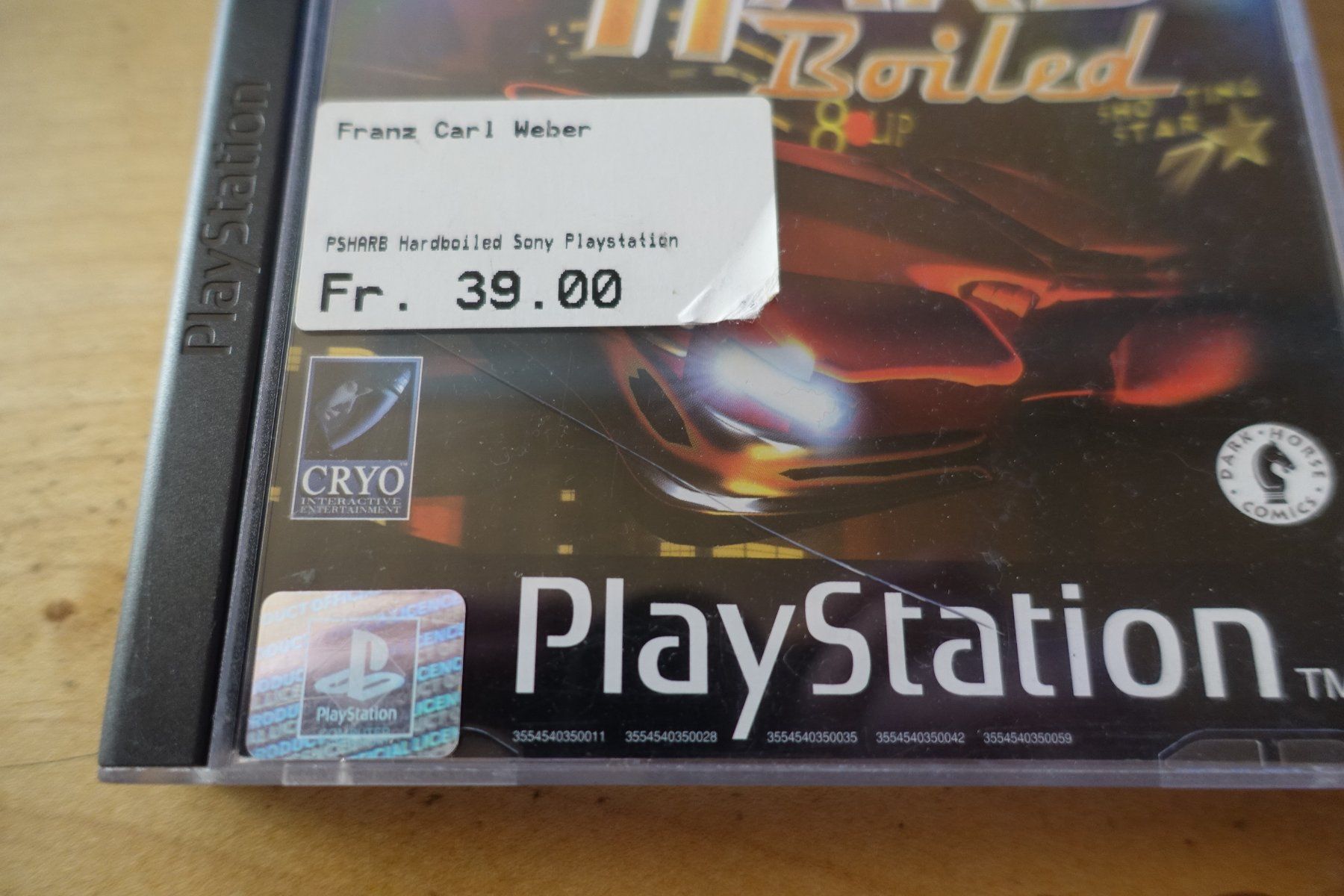 Sony Giochi: Hard Boiled – Usato da Steinach venduto da Gamecet 1
