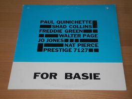 PAUL QUINICHETTE: FOR BASIE - PRESTIGE - JAPAN