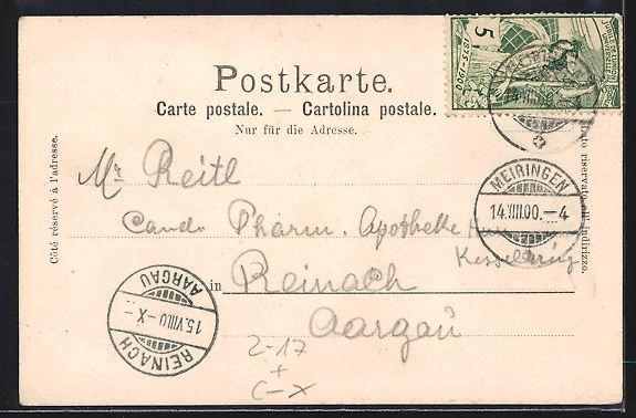 Cartes postales: Innertkirchen, Grimselpost, Postkutsche  – D'occasion à Berlin par bartko-reher 1