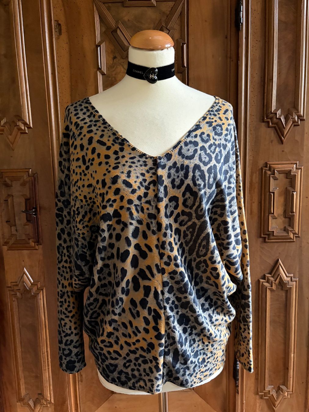 Maglioni & Felpe: Leopard Pullover Gr. L  Stil:  Chanel Métiers D'Art NEU – Nuovo (secondo la descrizione) da Interlaken venduto da Bona55 7