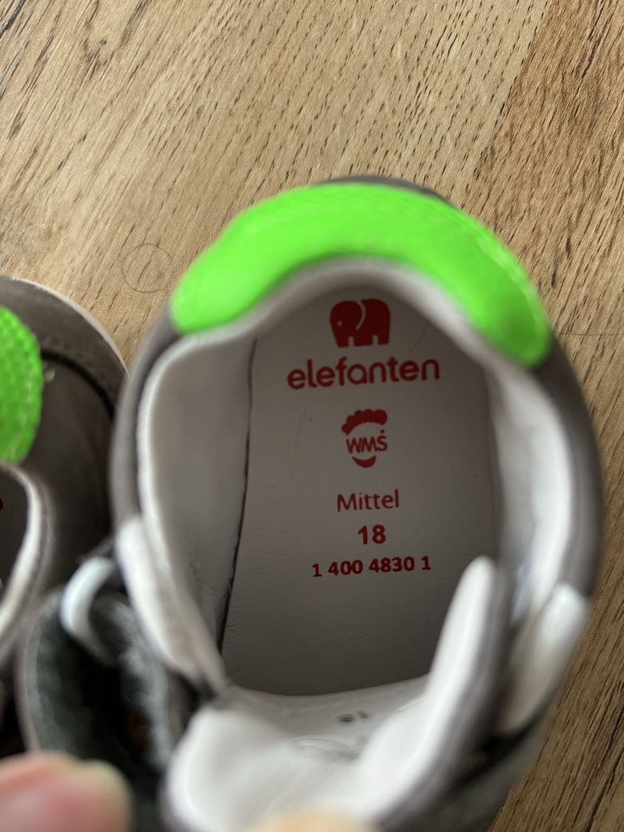 Scarpe per ragazzi: Lauflernschuhe Elefanten Gr. 18 – Nuovo (secondo la descrizione) da Kloten venduto da tyrael93 2