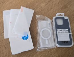 Schutzglas + 2 Hüllen für iPhone 14 Pro