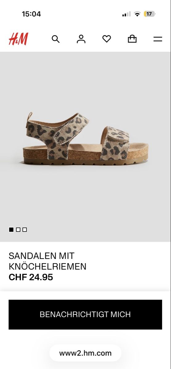 Scarpe per ragazze: Sandalen H&M Animal 34 – Usato da Winterthur venduto da tanscha 2