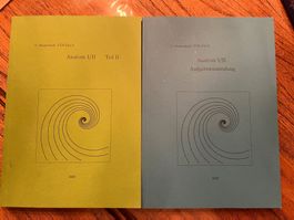 Analysis I/II U.Stammbach ETH, Teil B und Aufgabensammlung