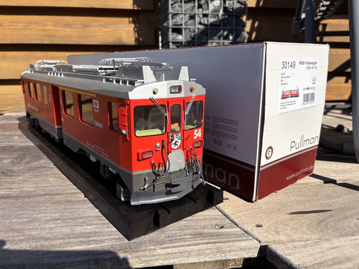 Esu Modellini di ferrovie: Esu pullman 30149 Rhb abe 4/4 lll – Usato da Ollon VD venduto da behemiste51 4