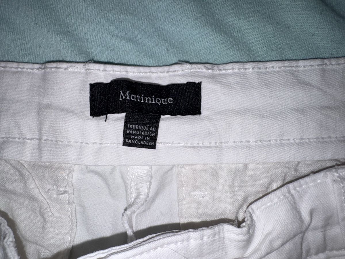 Pantaloni: Short Matinique blanc, taille 40" – Nuovo (secondo la descrizione) da Collex venduto da laurent_f 1