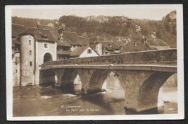 St. Ursanne Teilansicht mit Pont
