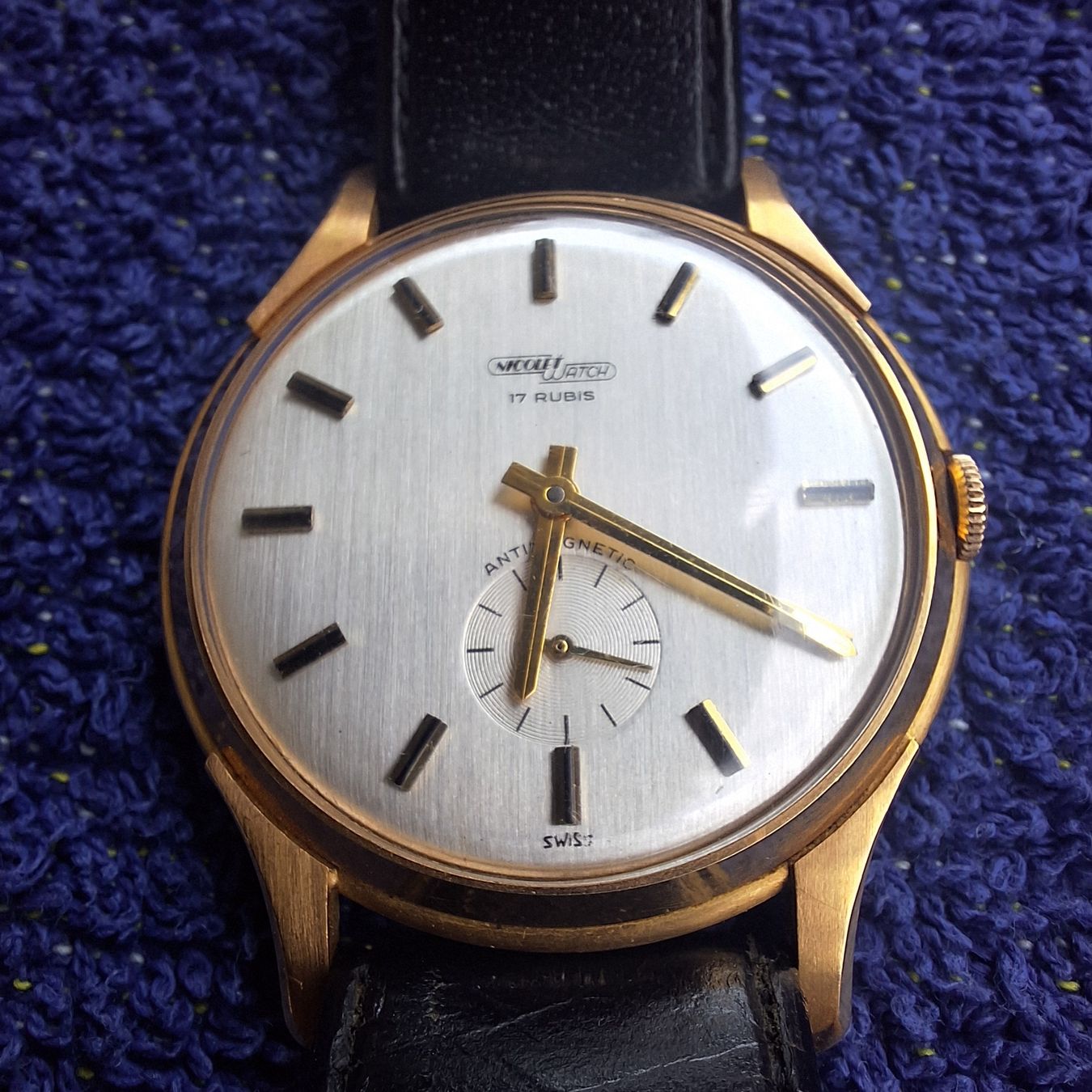 Montres: Nicolet Watch Gold – D'occasion à Burgdorf par Max681 4