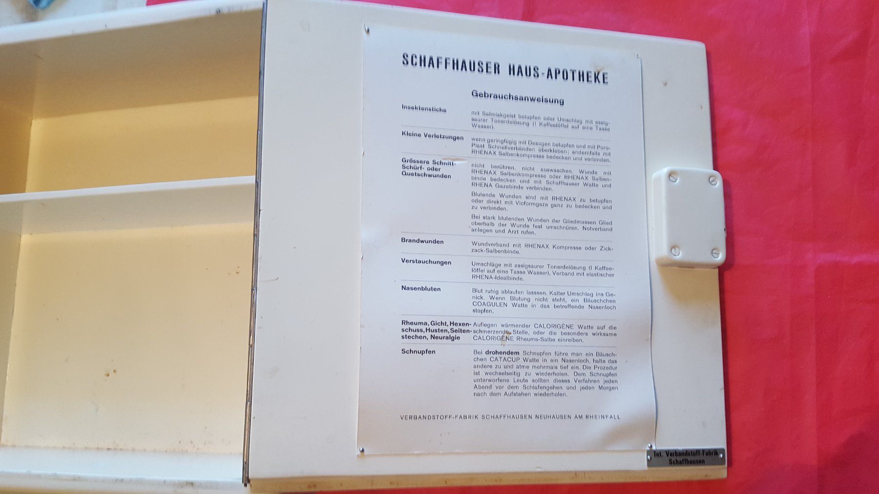 Armadi: APOTHEKE BOX – Usato da Viganello venduto da Priska.c 2