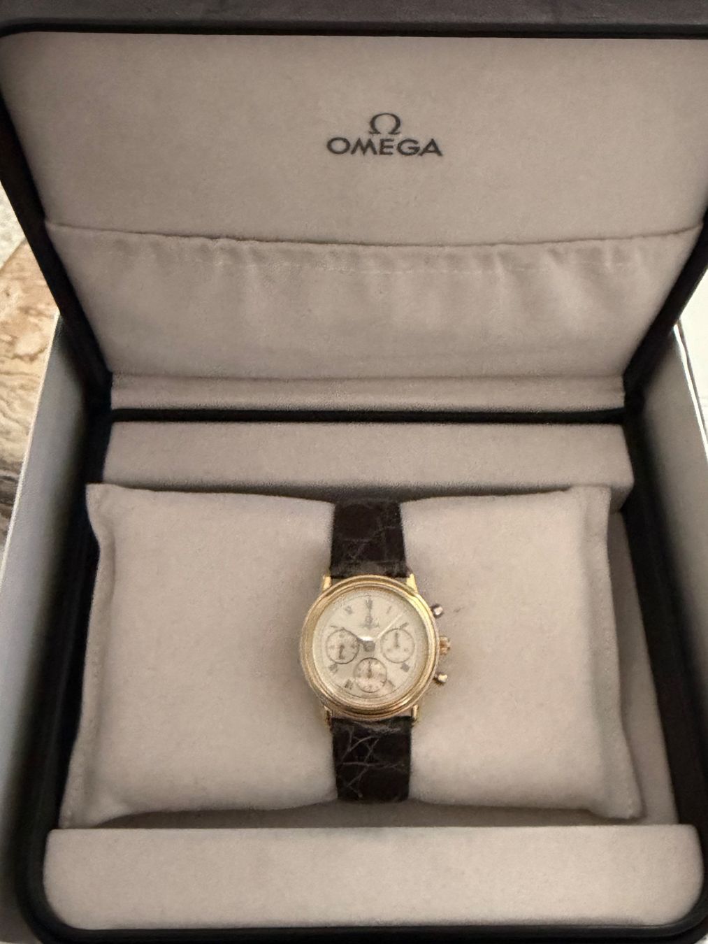 Omega Orologi: Omega Chronograph 18 Karat Gold – Usato da St. Margrethen SG venduto da Watchmen1972 4