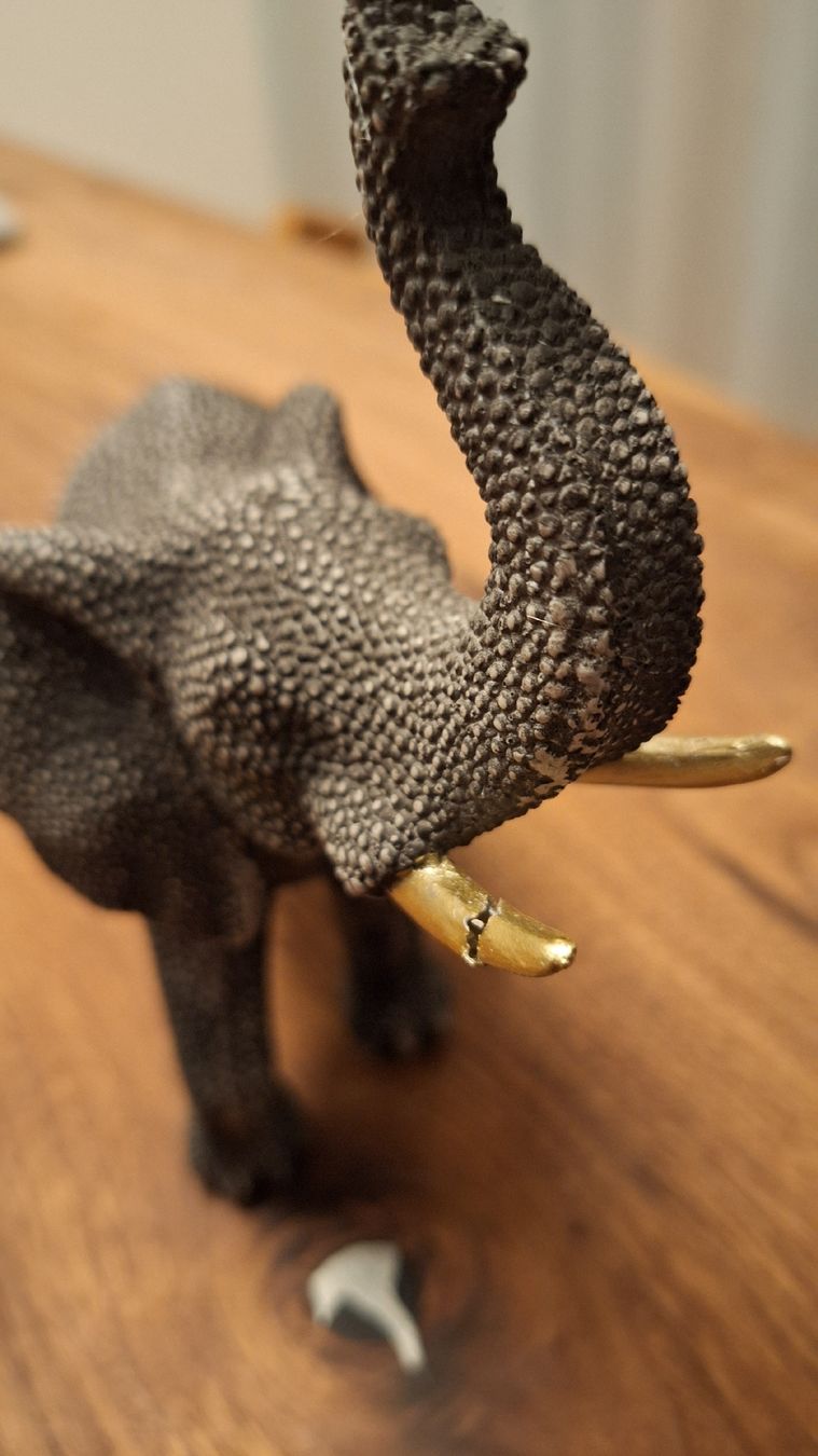 Skulpturen & Statuen: Elefant Skulptur Kunstharz ca. 20 cm hoch – Gebraucht aus Dornach von bals28 1