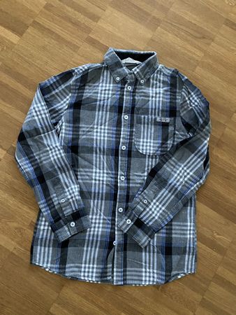 Jungenhemd kariert Gr. 152 top Zustand Herbst