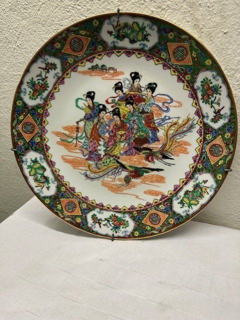 Teller: CHINA TELLER PORZELLAN CA.34 CM – Gebraucht aus Ostermundigen von Kari1937