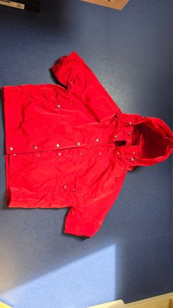 Regenumhang Ermanno Scervino rot neuwertig 40