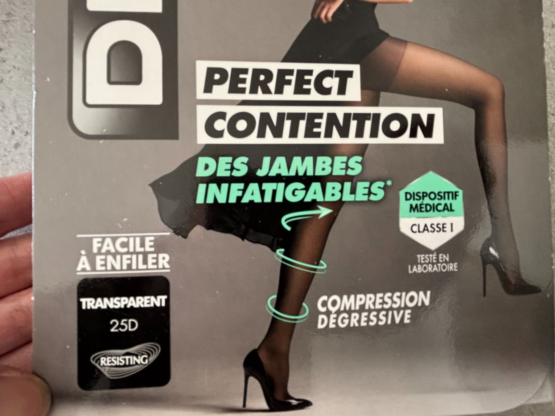 Calze & Collant: Collant DIM Perfect Contention Taille 3 neuf renforcé L – Nuovo (secondo la descrizione) da Salvenach venduto da gwenwywar 1