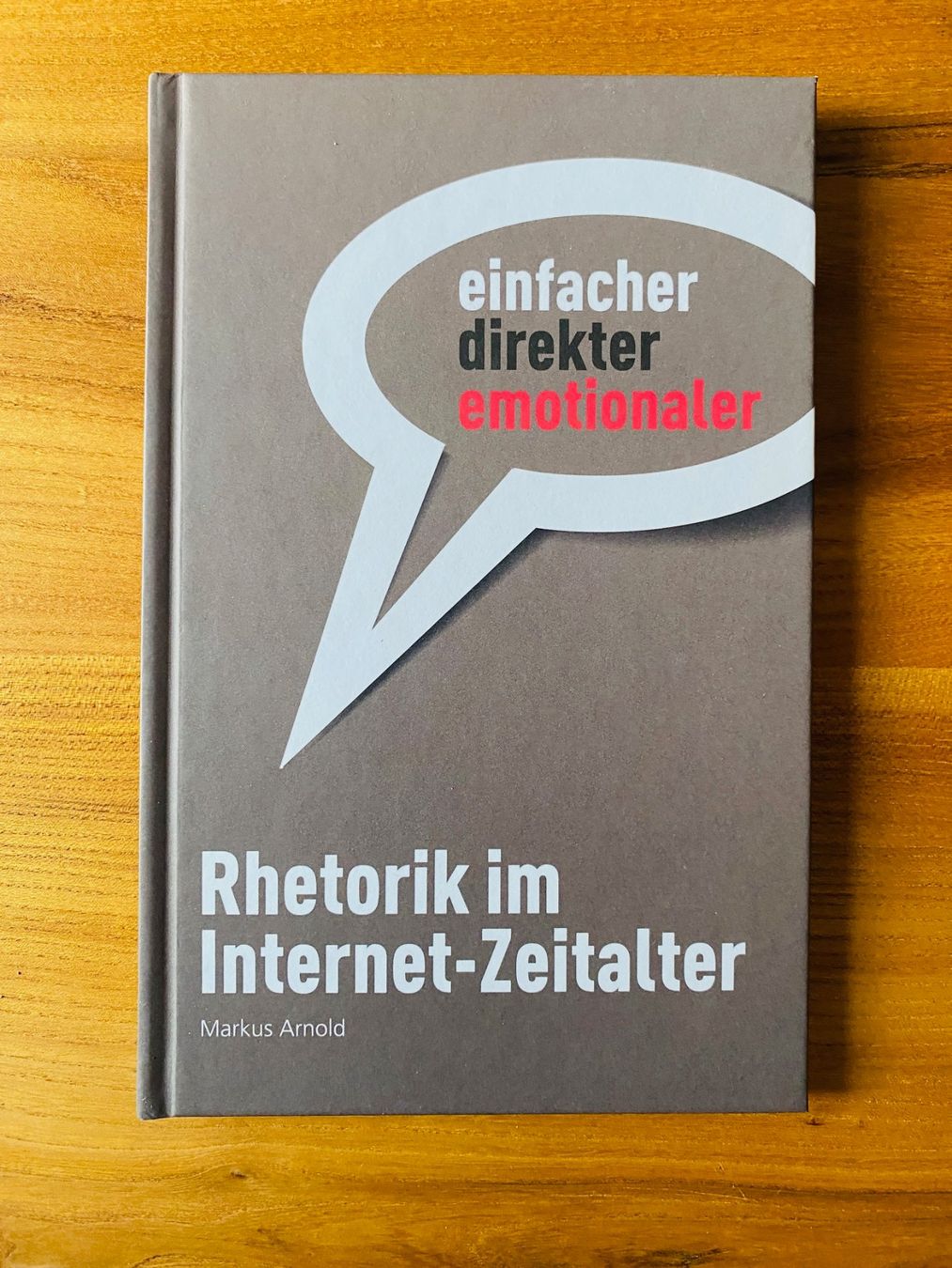 Libri: Buch Rhetorik im Internet-Zeitalter – Usato da Kastanienbaum venduto da Niara2