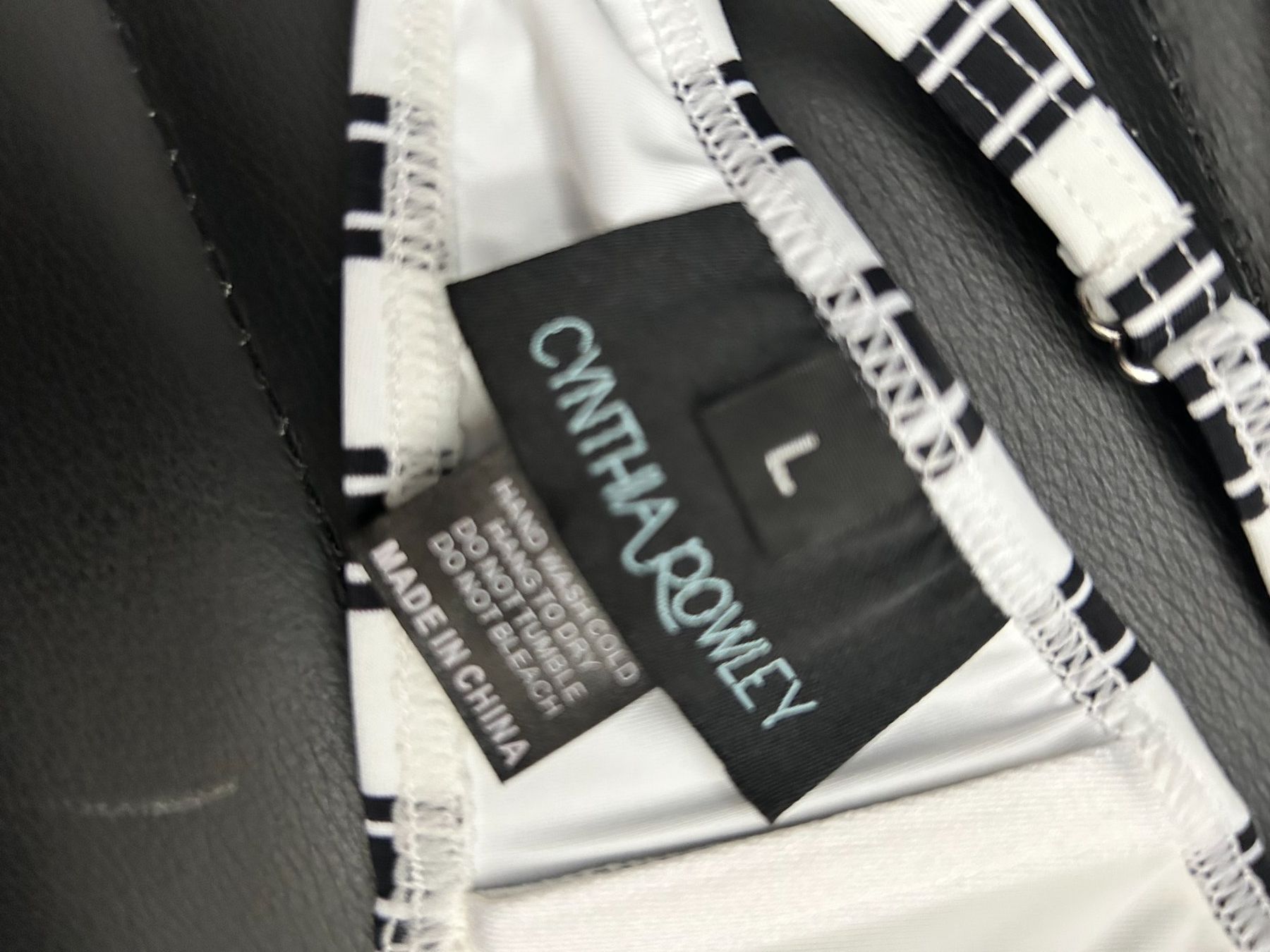 Costumi da bagno & Bikini: Cynthia Rowley striped bikini L  New – Nuovo (secondo la descrizione) da Itingen venduto da bra_c7hw 4