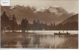 Lac Champex et chaine du Grand Combin