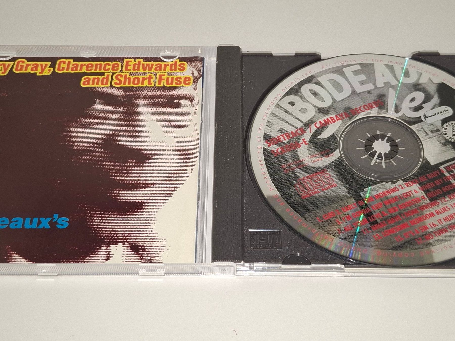 CD: CD Henry Gray,Clarence Edwards & Short Fuse -thibodeaux cafe – Usato da Derendingen venduto da Masterhall 1