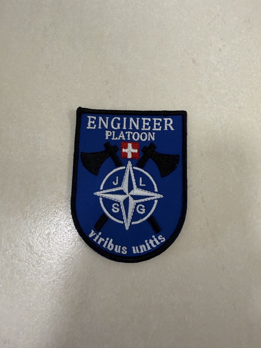 Schweizer Armee Plaketten & Abzeichen: Engineer Platoon Badge KFOR NEU – Neu (gemäss Beschreibung) aus Haag (Rheintal) von SWB-9469