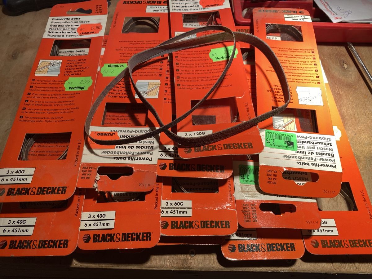Alle Maschinen: Black & Decker Power-Feile Set viele Bänder – Gebraucht aus Buchs SG von rosadoro1973 3