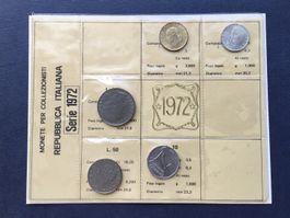 Serie IPZS 1972 , seltene, unzirkuliert stgl