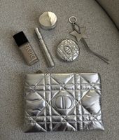 Dior Clutch Tasche silber (Edition 