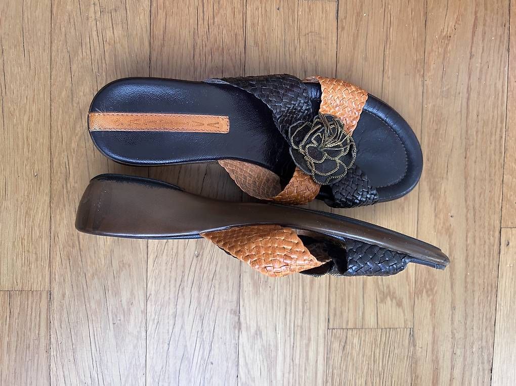 Scarpe da donna: Woven heeled sandals – Usato da Genève venduto da mar_f82s