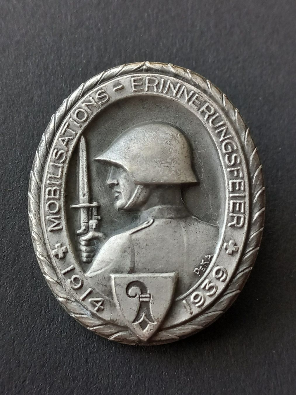 Medaillen: Auszeichnung  Mob. Erinnerungsfeier 1939 – Gebraucht aus Neuchâtel von karlpierrino