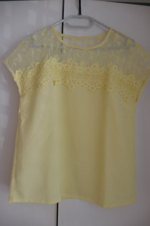 Damenshirt gelb Grösse 38 - NEU