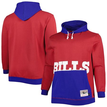 Buffalo Bills Hoodie Mitchell & Ness Gr. XLT Rot/Blau