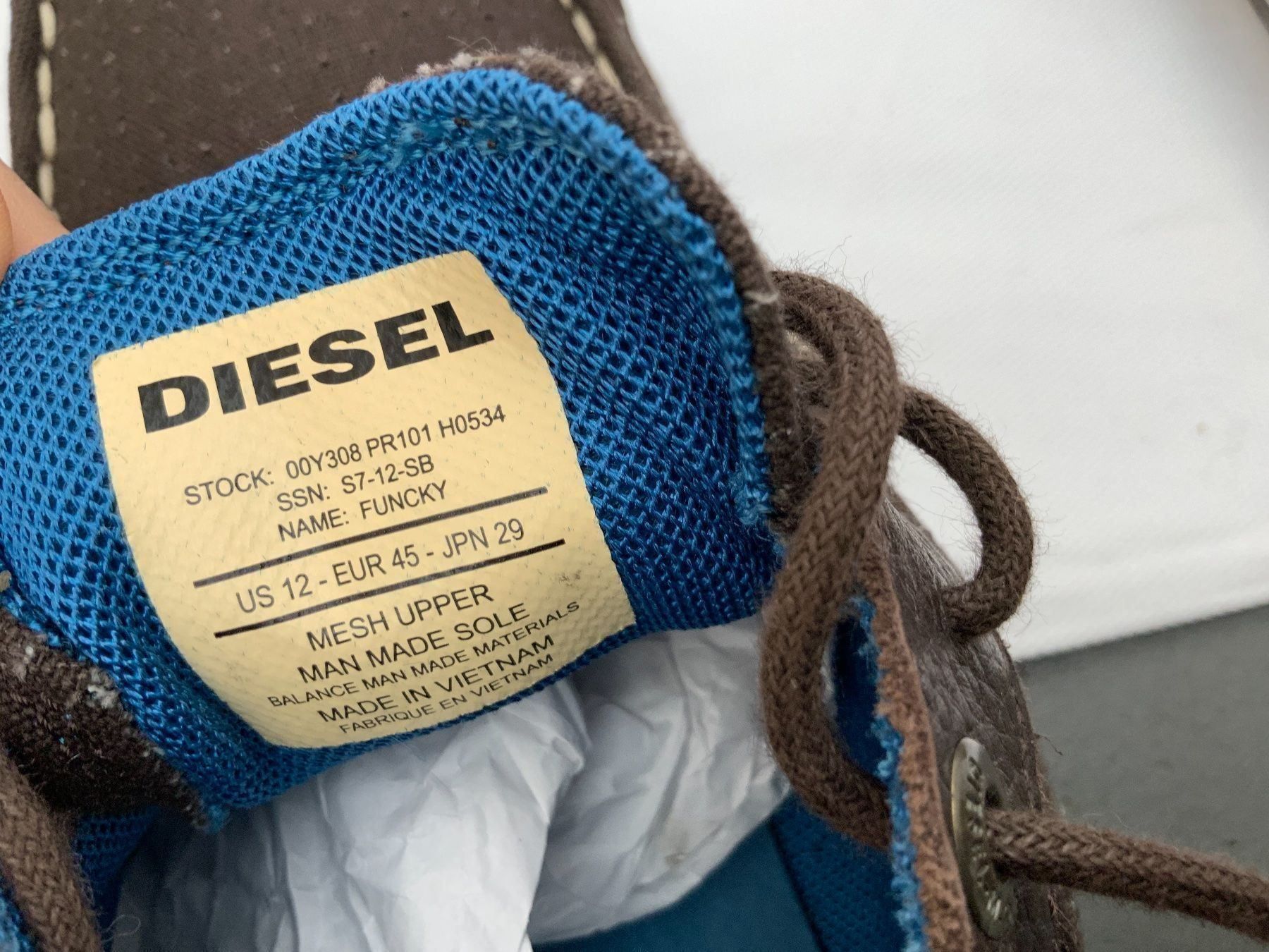 Diesel Scarpe da uomo: Herrenschuhe  DIESEL. 45 – Nuovo (secondo la descrizione) da Zürich venduto da Danokiko 5
