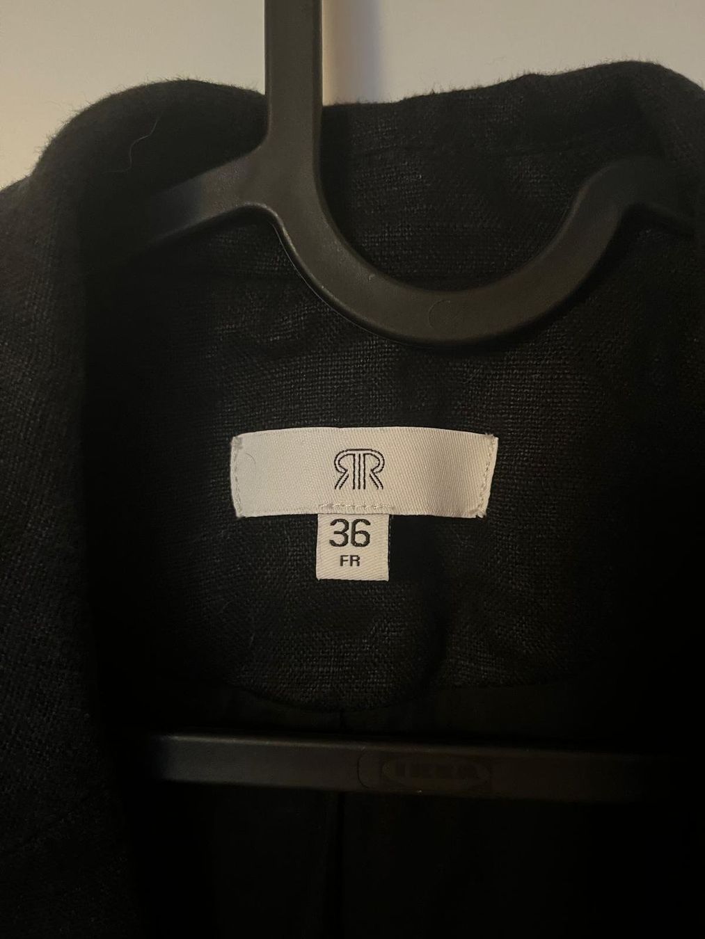 La Redoute Jacken: Schwarzer Leinenblazer, La Redoute, Gr. 36, Leinen Baumwolle – Gebraucht aus Neuenkirch von the_7pdb 2