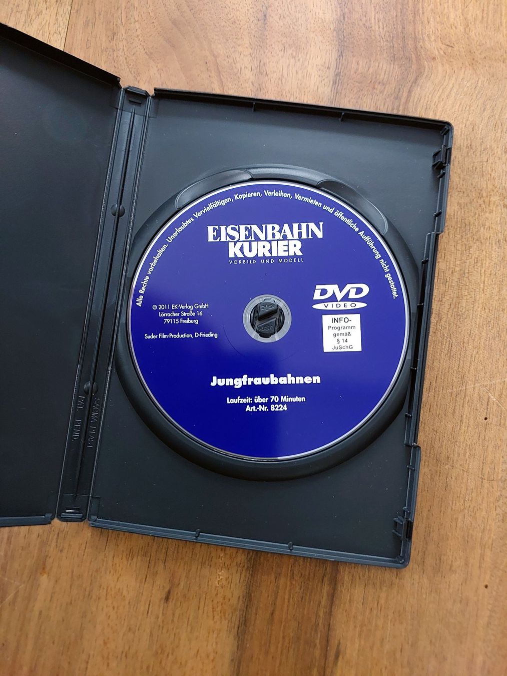 Tutti i DVDs: Jungfraubahnen - EK-Verlag - DVD – Usato da Schönenwerd venduto da Steidi 1