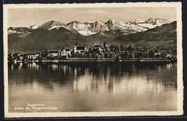Rapperswil /SG, Teilansicht gegen die W