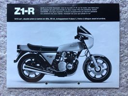 Kawasaki Z1000 Z1R et KL 250