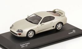 TOYOTA SUPRA MK4 A80 SILBER 1:43 SOLIDO