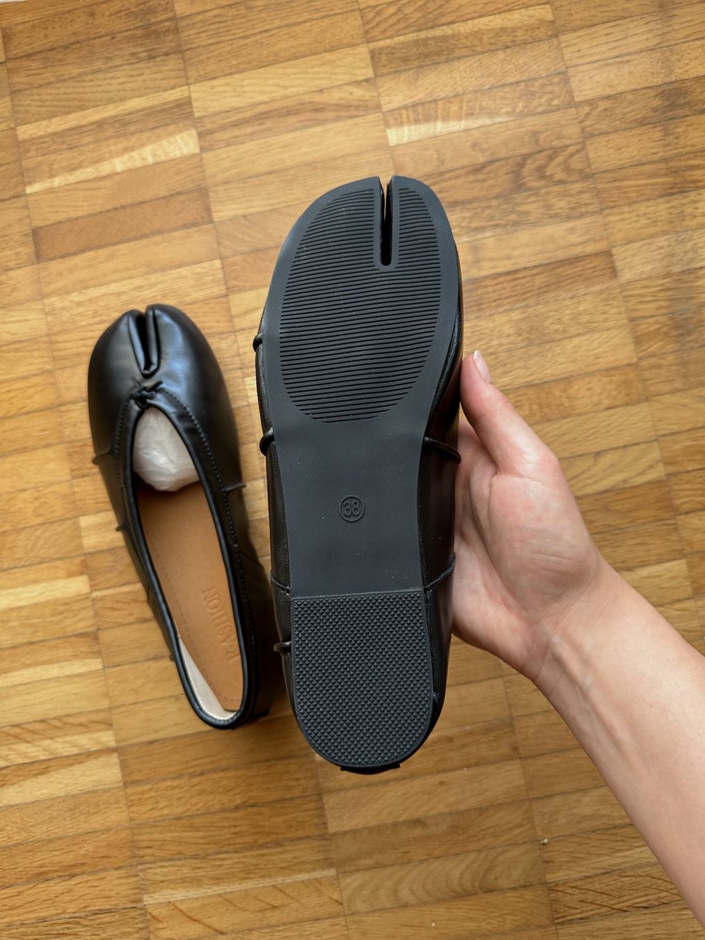 Damenschuhe: Schwarze TABI Ballerinas 38 – Neu (gemäss Beschreibung) aus Zürich von gui_qm8f 8
