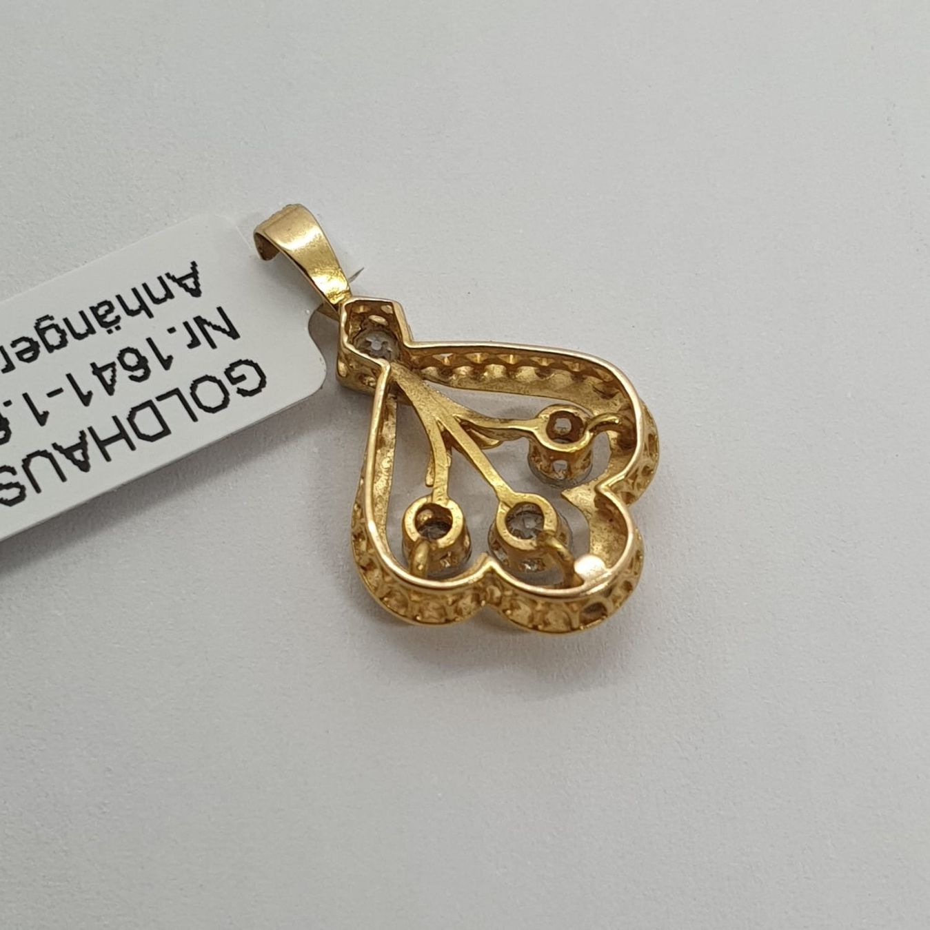 Ciondoli: Echt 18K Gold - Brilliant Anhänger – Usato da Luzern venduto da Goldhaus-Luzern 2