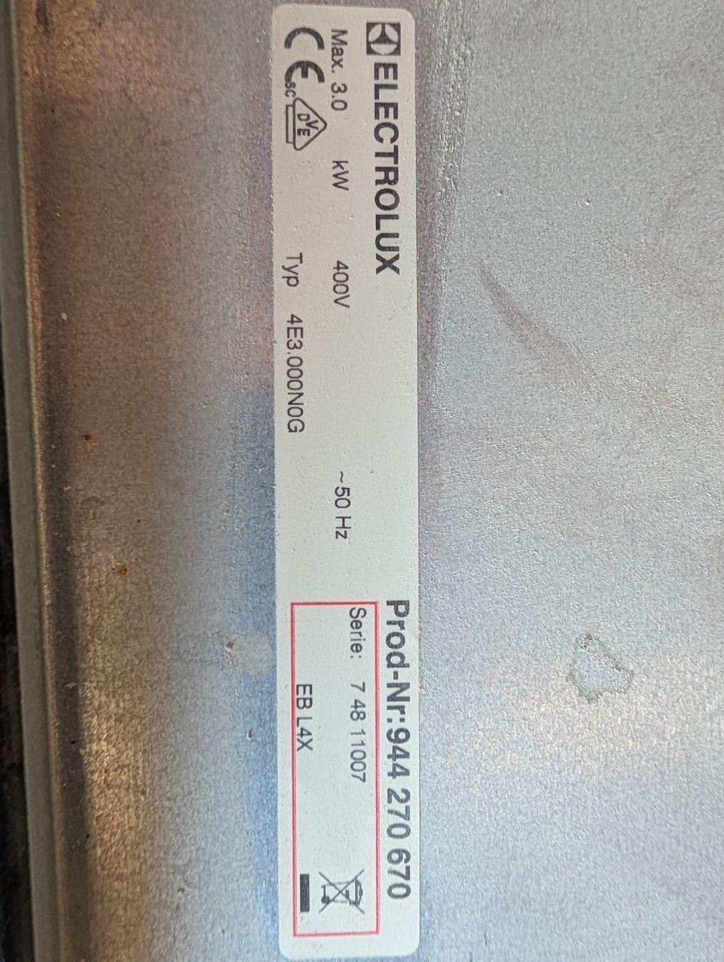 Electrolux Forni: Electrolux Einbaubackofen CH-Norm – Usato da Diemerswil venduto da Diemi73 2