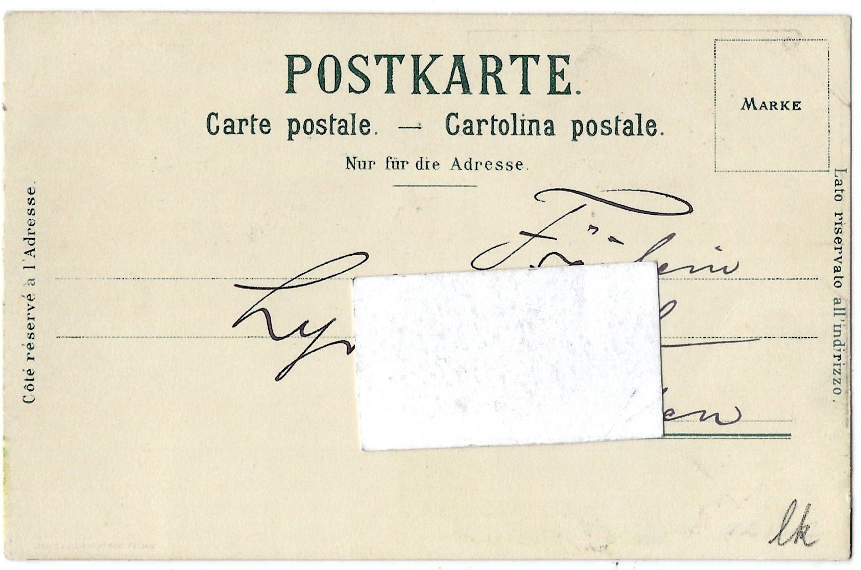 Cartoline postali: Gruss  vom  Hohen  Kasten  App. I/R. – Usato da Bütschwil venduto da Jackson1A 1