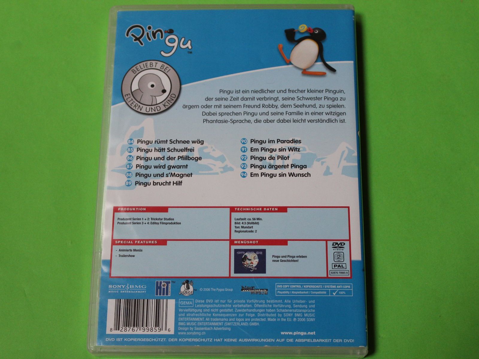 Tutti i DVDs: Pingu - S'Bescht 8 (DVD) – Usato da Tübach venduto da JamesStone 2