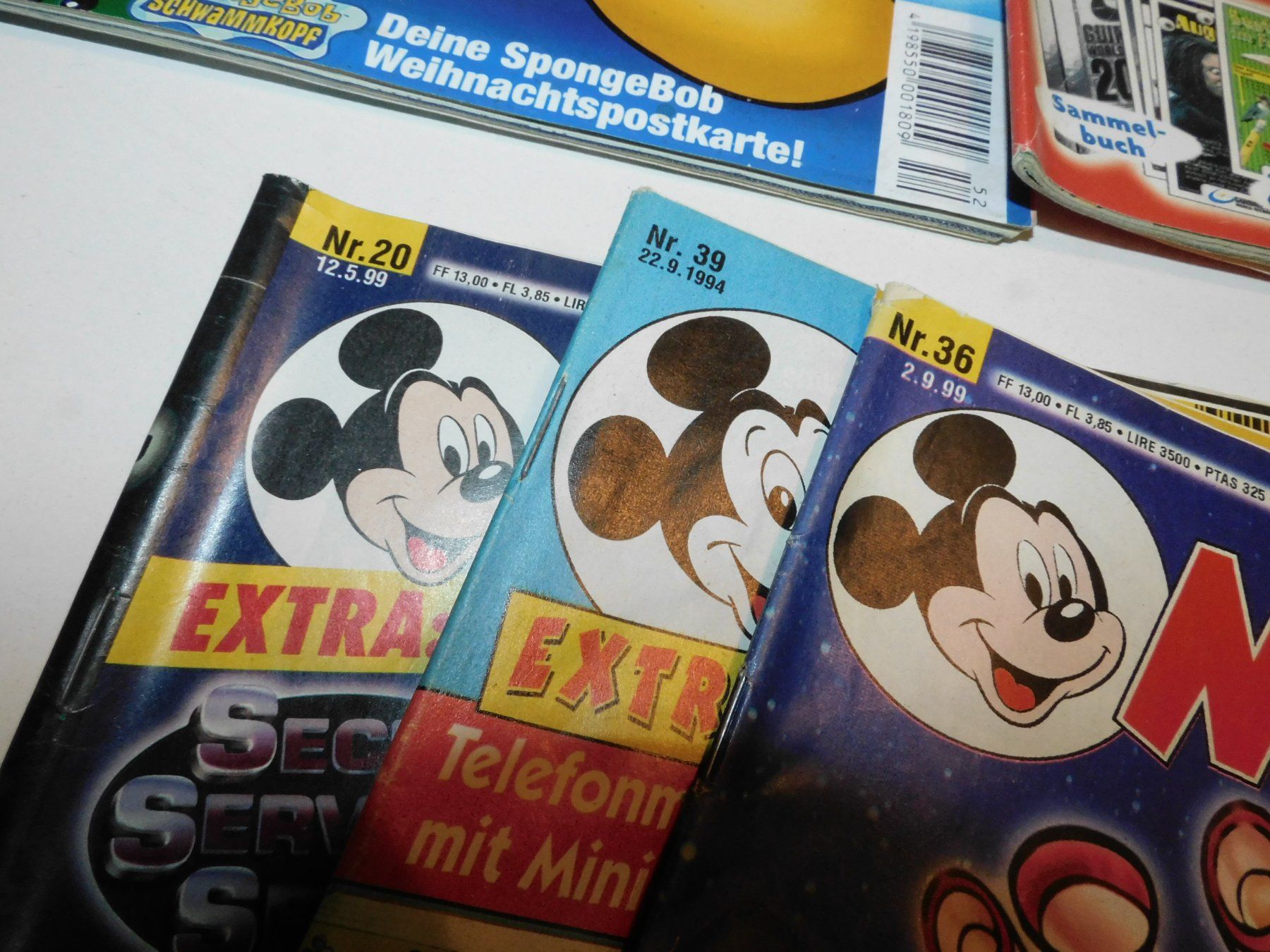 Fumetti: Micky Maus Hefte 8 Hefte div Jahrgänge u Nummern – Usato da Sursee venduto da 76 2
