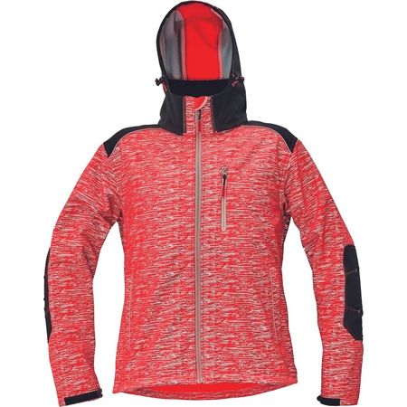 Softshelljacke mit reflektierendem Zierdruck Gr.M,L,XL