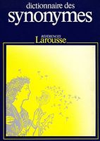 Dictionnaire des synonymes
